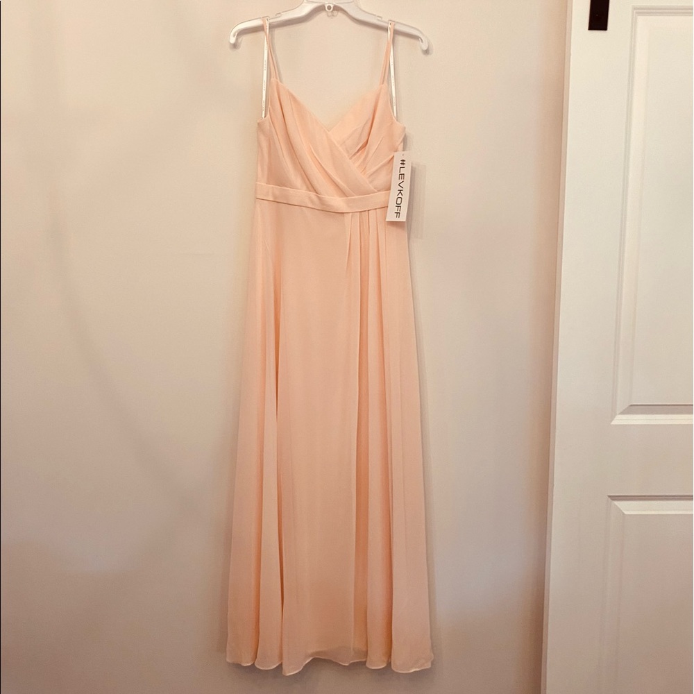 Lefkoff Bridesmaid Dress Size 8 Petal Pink